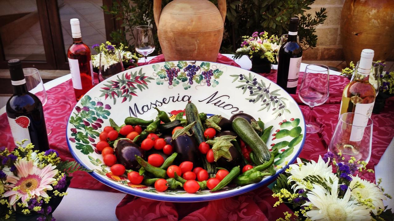 San Marzano di San Giuseppe Masseria Nuovaゲストハウス エクステリア 写真